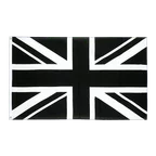 Union Jack black 3x5 ft Flag