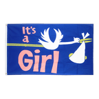 It's a girl - Flagge 90 x 150 cm