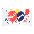 Party Time - Drapeau 90 x 150 cm