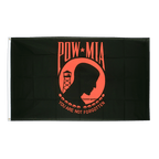 USA Pow Mia / black,red - 3x5 ft Flag