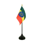 Tischflagge Äthiopien mit Stern