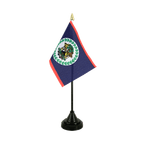 Belize Mini drapeau de table 10 x 15 cm