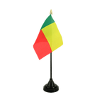 Tischflagge Benin - 10 x 15 cm