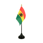 Bolivie Mini drapeau de table 10 x 15 cm