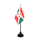 Burundi Mini drapeau de table 10 x 15 cm