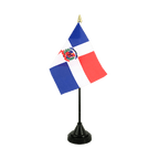 Dominikanische Republik Tischflagge 10 x 15 cm