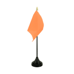 Orange Mini drapeau de table 10 x 15 cm