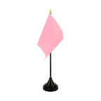 Pinke Tischflagge 10 x 15 cm
