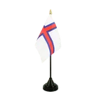 Tischflagge Färöer Inseln