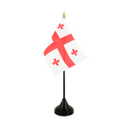 Géorgie Mini drapeau de table 10 x 15 cm
