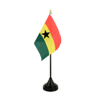 Ghana Mini drapeau de table 10 x 15 cm