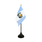 Guatemala Tischflagge 10 x 15 cm