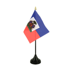 Haiti Mini drapeau de table 10 x 15 cm