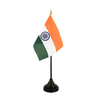 Indien Tischflagge 10 x 15 cm