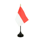 Indonesia Table Flag 4x6"