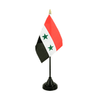 Irak sans écrit 1963-1991 Mini drapeau de table 10 x 15 cm