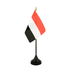Yémen Mini drapeau de table 10 x 15 cm