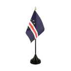 Kap Verde Tischflagge 10 x 15 cm