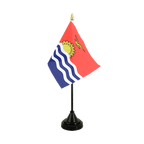 Kiribati Tischflagge 10 x 15 cm