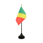 Kongo Tischflagge 10 x 15 cm