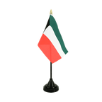 Koweït Mini drapeau de table 10 x 15 cm
