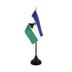 Lesotho Tischflagge 10 x 15 cm