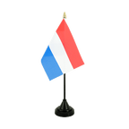 Luxembourg Mini drapeau de table 10 x 15 cm