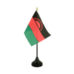 Malawi Mini drapeau de table 10 x 15 cm