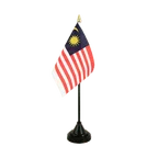 Malaysia Table Flag 4x6"