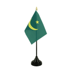 Mauritanie Mini drapeau de table 10 x 15 cm