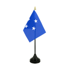 Micronésie Mini drapeau de table 10 x 15 cm
