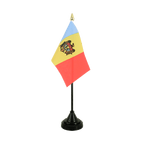 Moldavie Mini drapeau de table 10 x 15 cm