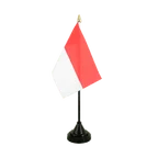 Tischflagge Monaco