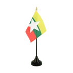 Tischflagge Myanmar