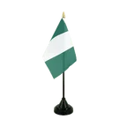 Nigeria Table Flag 4x6"