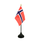 Norvège Mini drapeau de table 10 x 15 cm