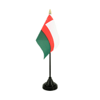 Oman Tischflagge 10 x 15 cm