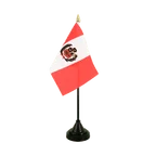 Tischflagge Peru