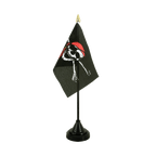 Pirat Kopftuch Tischflagge 10 x 15 cm