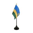 Rwanda Table Flag 4x6"