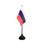 Russia Table Flag 4x6"