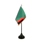 Sambia Tischflagge 10 x 15 cm