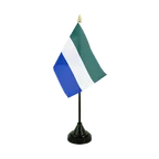 Tischflagge Sierra Leone