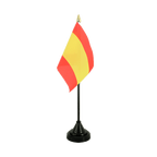 Tischflagge Spanien ohne Wappen - 10 x 15 cm