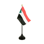 Tischflagge Sudan