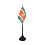 Suriname Mini drapeau de table 10 x 15 cm