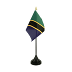 Tansania Tischflagge 10 x 15 cm