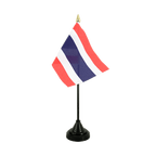 Thaïlande Mini drapeau de table 10 x 15 cm