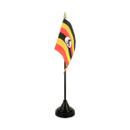 Uganda Tischflagge 10 x 15 cm