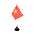 Viêt Nam Vietnam Mini drapeau de table 10 x 15 cm